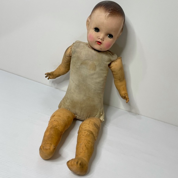 Vintage Doll Horsman Rare Antique Doll Soft Body Collectors Item - Picture 4 of 11